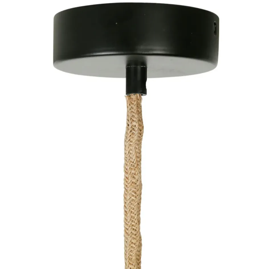 Fabrique de Styles Suspensions*Suspension en corde de papier et fer d50cm - Calyp