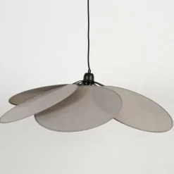 Fabrique de Styles Suspensions*Suspension en coton d73cm anthracite - Evasion