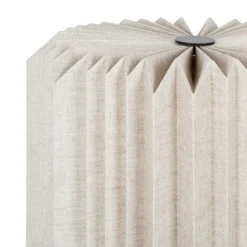 Fabrique de Styles Lampes À Poser*Suspension en papier et lin d56xh20cm - Fontelo