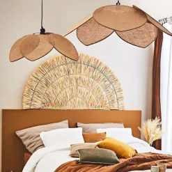 Fabrique de Styles Suspensions*Suspension japandi en jute couleur lin d110cm - Japandi