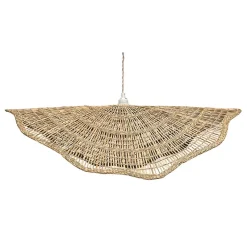 Fabrique de Styles Suspensions*Suspension non électrifiée en jonc de mer d90cm - Eleonore