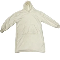 Fabrique de Styles Accessoires Mode*Sweat Plaid à capuche en tissu clair - Teddy