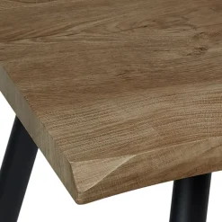 Fabrique de Styles Table De Salle À Manger*Table à manger en bois MDF et pieds en fer 110x75cm - Forest