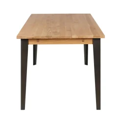Fabrique de Styles Table De Salle À Manger*Table à manger en chêne massif et pieds acier L200cm - Manny