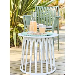 Enfant Fabrique de Styles Tables Basses, Guéridons|Jardin*Table basse de jardin ronde d50cm - Lumi