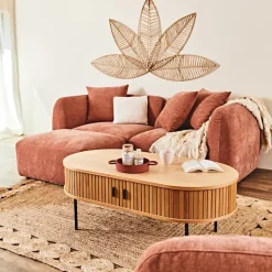 Fabrique de Styles Table Basses*Table basse en placage chêne 120x60 cm - nola