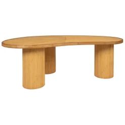 Fabrique de Styles Table Basses*Table basse en rotin et bambou 124x73cm - Saori