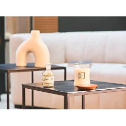 Fabrique de Styles Table Basses*Table basse gigogne carrée (lot de 2) en aluminium et fer - Felia