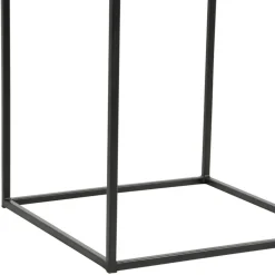 Fabrique de Styles Table Basses*Table basse gigogne carrée (lot de 2) en aluminium et fer - Felia