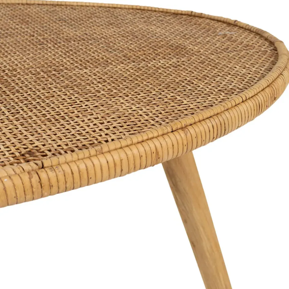 Fabrique de Styles Table Basses*Table basse gigogne (lot de 2) en rotin - Tamba