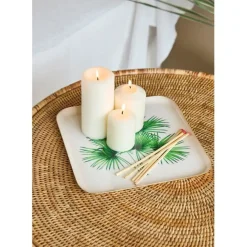 Fabrique de Styles Table Basses*Table basse gigogne ronde (lot de 2) en rotin et fer - Pasil