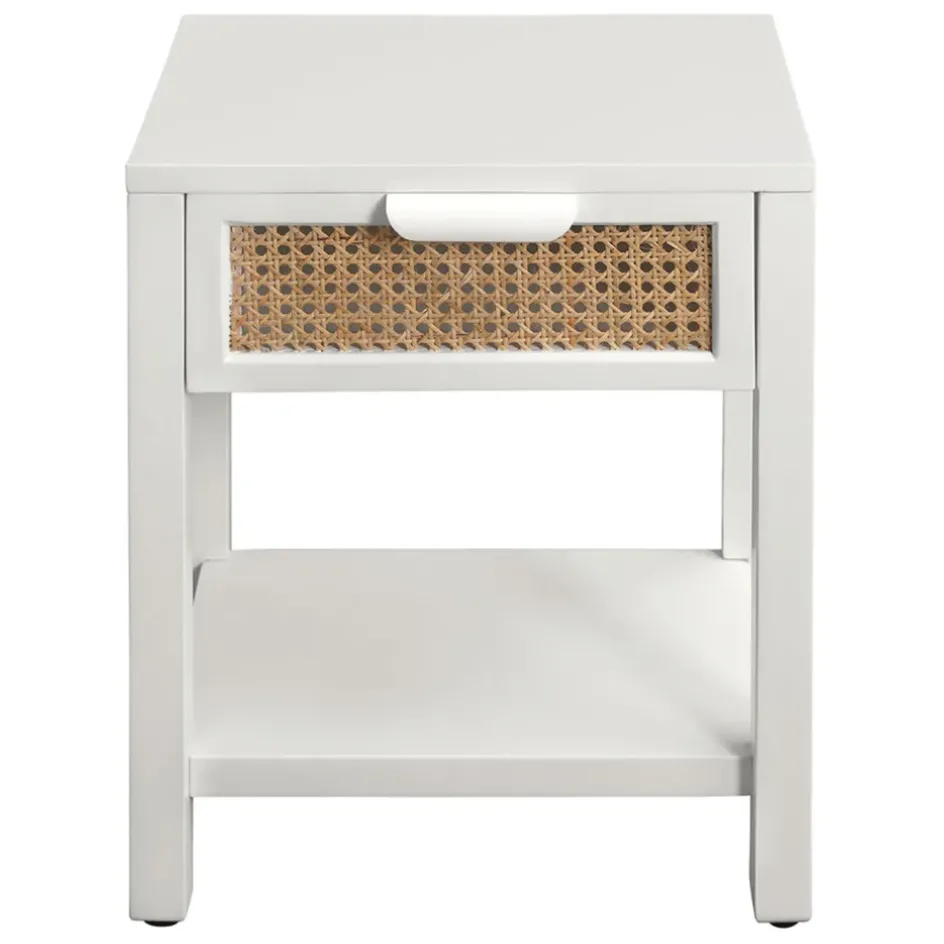 Fabrique de Styles Tables De Chevet*Table de chevet en sapin et naturel 1 tiroir - Adela