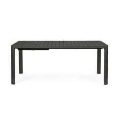 Enfant Fabrique de Styles Tables De Jardin|Jardin*Table de jardin avec allonge en aluminium 180(+60)x100cm - Kiplin