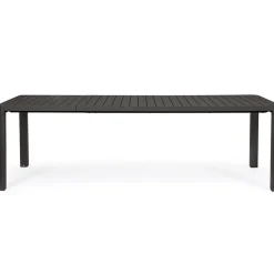 Enfant Fabrique de Styles Tables De Jardin|Jardin*Table de jardin avec allonge en aluminium 180(+60)x100cm - Kiplin