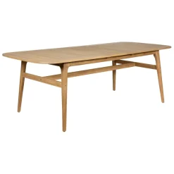 Enfant Fabrique de Styles Tables De Jardin|Jardin*Table de jardin avec rallonge en acacia naturel 180-200x100cm - Cirina