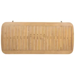 Enfant Fabrique de Styles Tables De Jardin|Jardin*Table de jardin avec rallonge en acacia naturel 180-200x100cm - Cirina