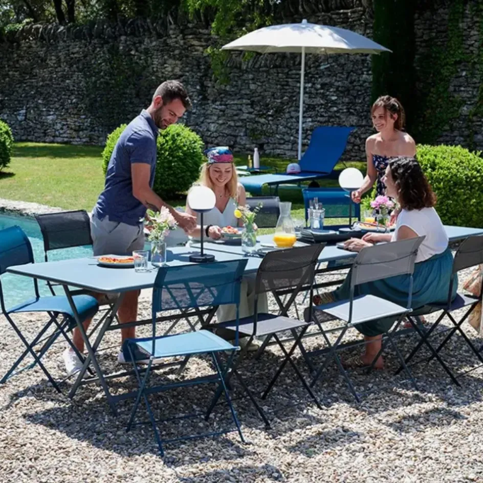 Enfant Fabrique de Styles Tables De Jardin|Jardin*Table de jardin pliante en acier - Bistro