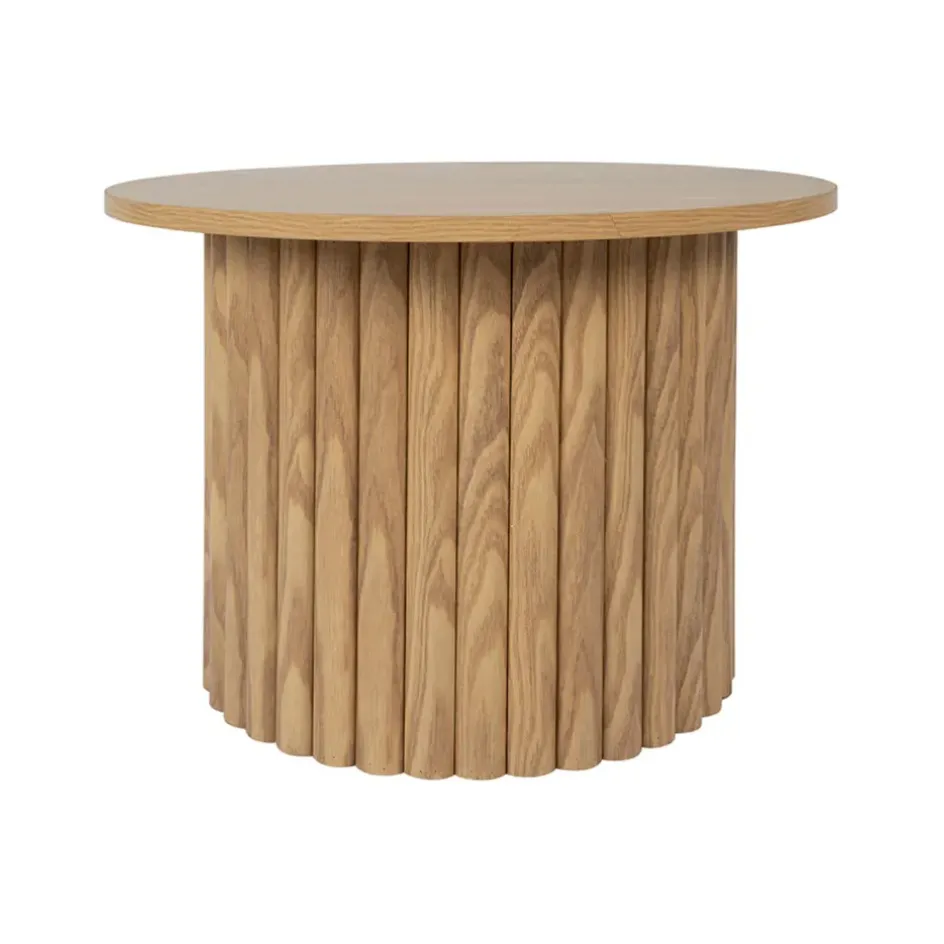 Fabrique de Styles Bouts De Canapé Et Tables D'appoint*Table d'appoint ronde en bois - Saori