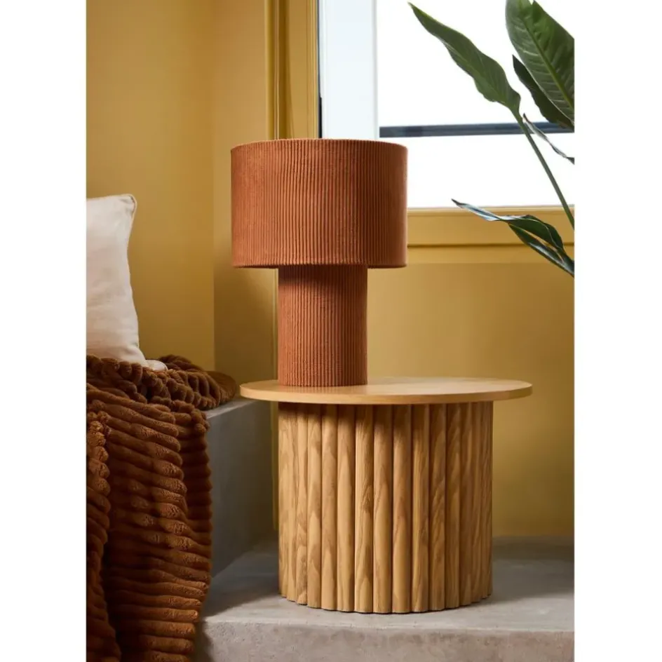 Fabrique de Styles Bouts De Canapé Et Tables D'appoint*Table d'appoint ronde en bois - Saori