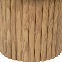 Fabrique de Styles Bouts De Canapé Et Tables D'appoint*Table d'appoint ronde en bois - Saori