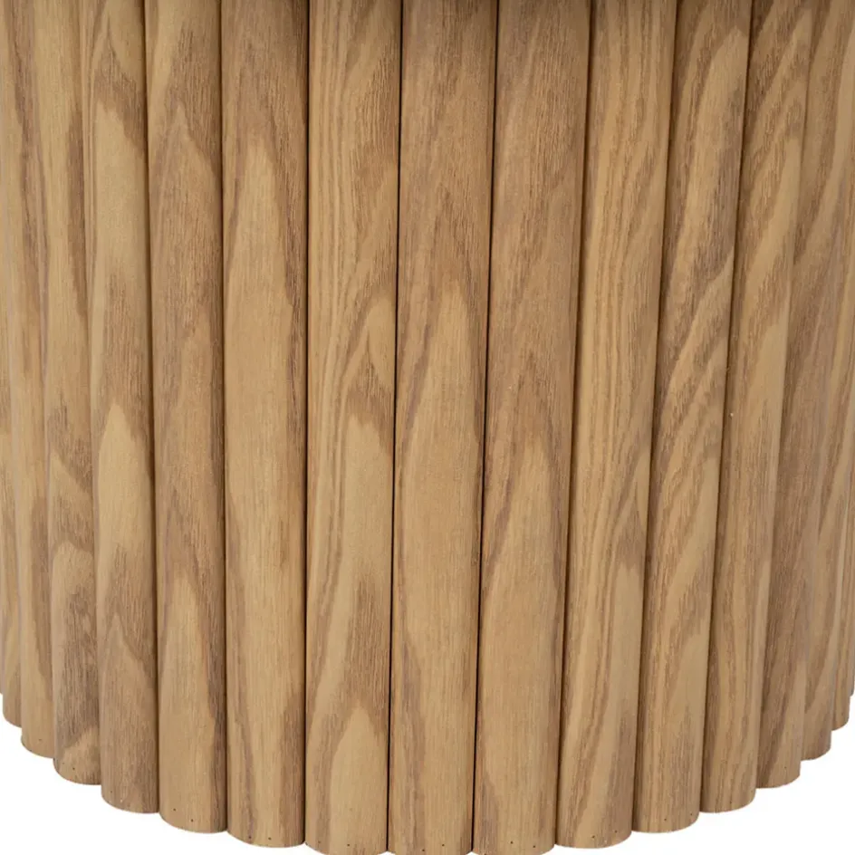 Fabrique de Styles Bouts De Canapé Et Tables D'appoint*Table d'appoint ronde en bois - Saori