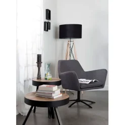 Fabrique de Styles Bouts De Canapé Et Tables D'appoint*Table d'appoint ronde en teck - Suri