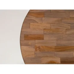 Fabrique de Styles Bouts De Canapé Et Tables D'appoint*Table d'appoint ronde en teck - Suri