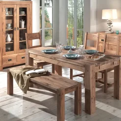 Fabrique de Styles Table De Salle À Manger*Table en chêne massif L150cm - Landry