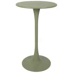 Enfant Fabrique de Styles Tables De Jardin|Jardin*Table haute d'extérieur ronde en fer d60xh100cm - Lumi