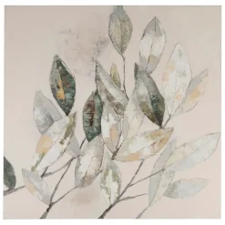 Fabrique de Styles Tableaux Et Toiles*Tableau Neflier en toile gris et 100x100cm