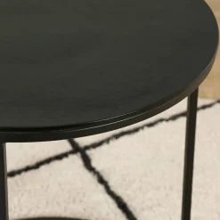 Fabrique de Styles Bouts De Canapé Et Tables D'appoint*Tables d'appoint gigogne (x2) en fer - Felia