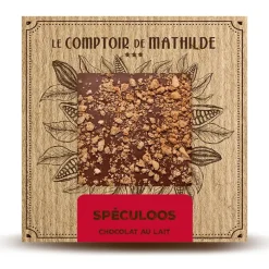 Fabrique de Styles Chocolats Et Confiseries*Tablette chocolat au lait speculoos 80g
