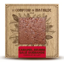 Fabrique de Styles Chocolats Et Confiseries*Tablette lait cbs et fleur sel