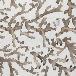 Fabrique de Styles Torchons, Tabliers Et Maniques*Tablier en coton blanc et marron - Estran