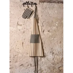 Fabrique de Styles Torchons, Tabliers Et Maniques*Tablier rayé en coton et écru - Campagne