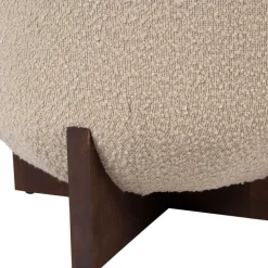 Fabrique de Styles Poufs Et Tabourets*Tabouret coffre en tissu et pin - Alpinia