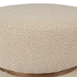 Fabrique de Styles Poufs Et Tabourets*Tabouret en tissu et pin - Alpinia