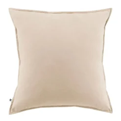 Fabrique de Styles Taies Et Traversins*Taie d'oreiller en flanelle sable 63x63cm - Candice