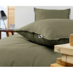 Fabrique de Styles Taies Et Traversins*Taie d'oreiller en flanelle romarin 63x63cm - Candice