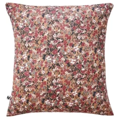 Fabrique de Styles Taies Et Traversins*Taie d'oreiller en gaze de coton imprimée 60x60cm - Capucine