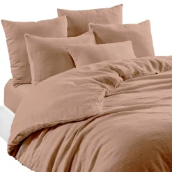 Fabrique de Styles Taies Et Traversins*Taie d'oreiller en lin et coton 65x65cm - Limy