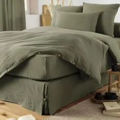 Fabrique de Styles Taies Et Traversins*Taie d'oreiller en gaze de coton 50x70cm - Gaia