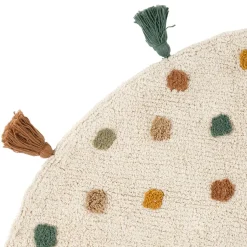 Enfant Fabrique de Styles Déco*Tapis à pois tufté d100cm coton - sweet dream