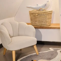 Enfant Fabrique de Styles Déco*Tapis baleine tufté en coton - Banquise