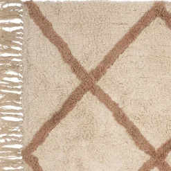 Fabrique de Styles Tapis*Tapis en coton 230x160cm - Géométrique