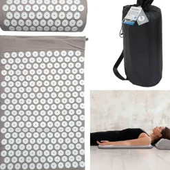 Fabrique de Styles Relaxation Et Massage*Tapis et oreiller d'acupression avec sac de transport