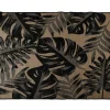 Enfant Fabrique de Styles Textiles Outdoor|Jardin*Tapis extérieur noir et naturel 120x180cm - Fleuri