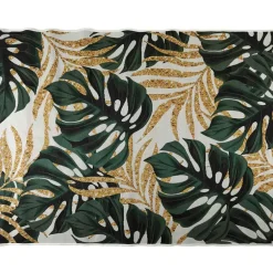 Enfant Fabrique de Styles Textiles Outdoor|Jardin*Tapis extérieur vert et doré 120x180cm - Fleuri