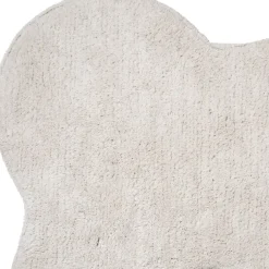 Enfant Fabrique de Styles Déco*Tapis ours en coton blanc et noir - Songes