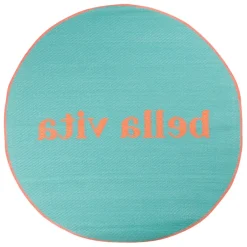 Fabrique de Styles Tapis*Tapis rond en plastique d120cm - Palma